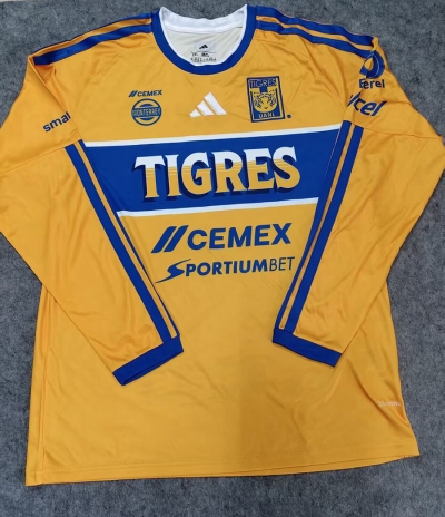2627 Tigre Home Long Sleeve Soccer Jersey